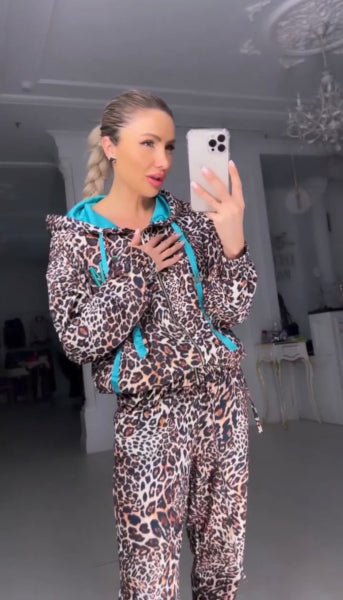 Leopard Tracksuit for Women